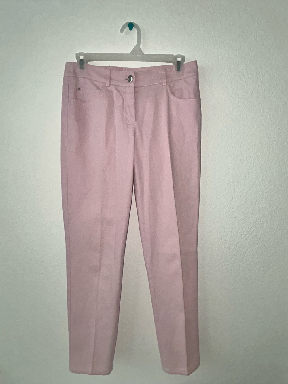 AKRIS Women's Pink Straight-Leg Pants US SZ 4